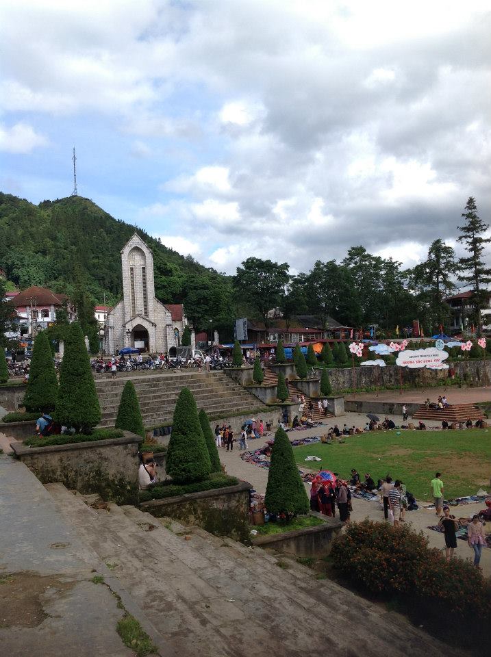 stone church in sapa