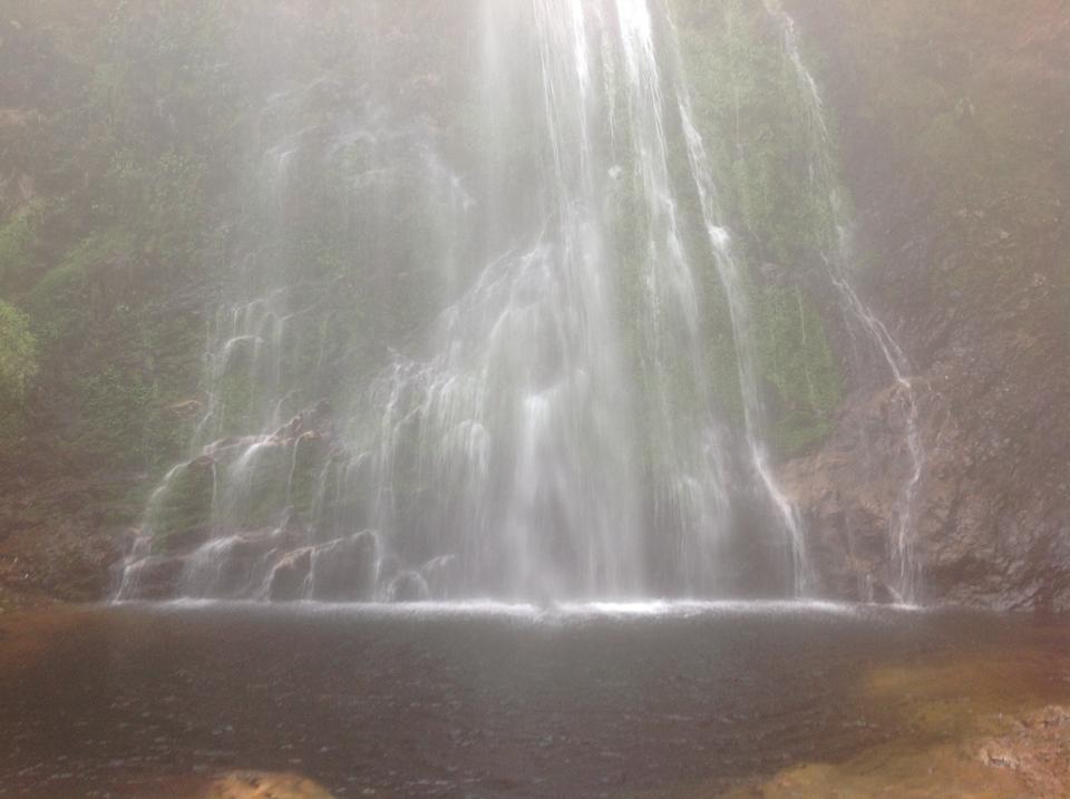 waterfall in sapa