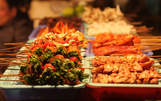 Barbecue paradise in Sapa town