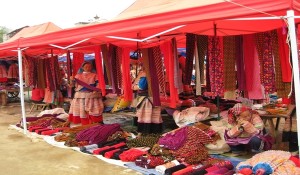Highland market in Sapa
